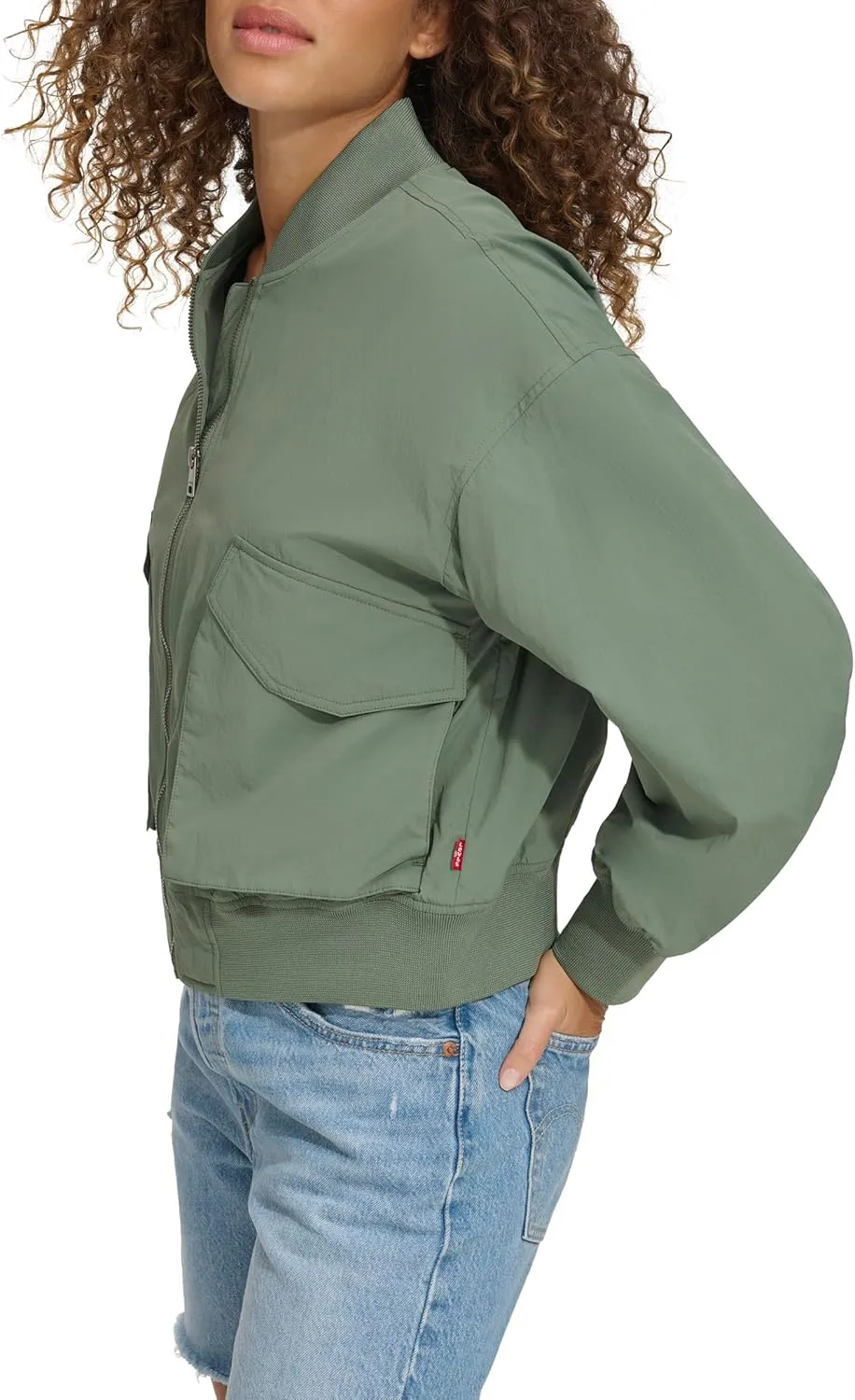 Levi's Women's Lightweight Shorty Bomber Jacket