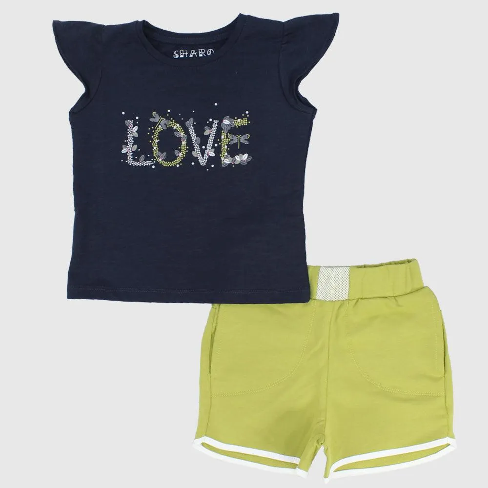 Lovely Sleeveless 2-Piece Outfit Set