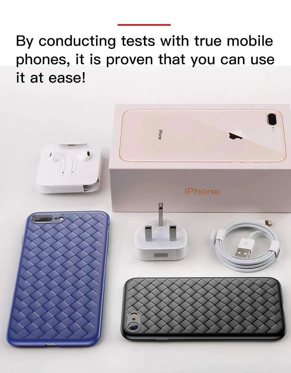 Luxury Ultra Thin Soft Silicone Case For iPhone