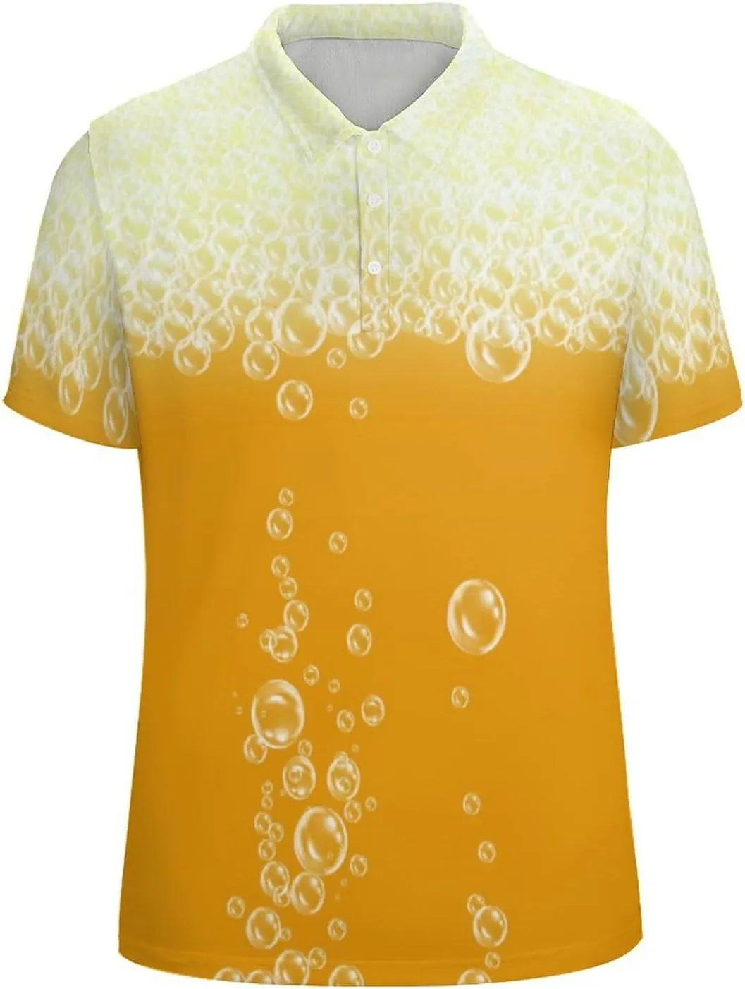 Mens Polo Shirt Retro 80s 90s Golf Tennis Sport T-ShirtSoft Breathable Elastic Fabric Short Sleeve