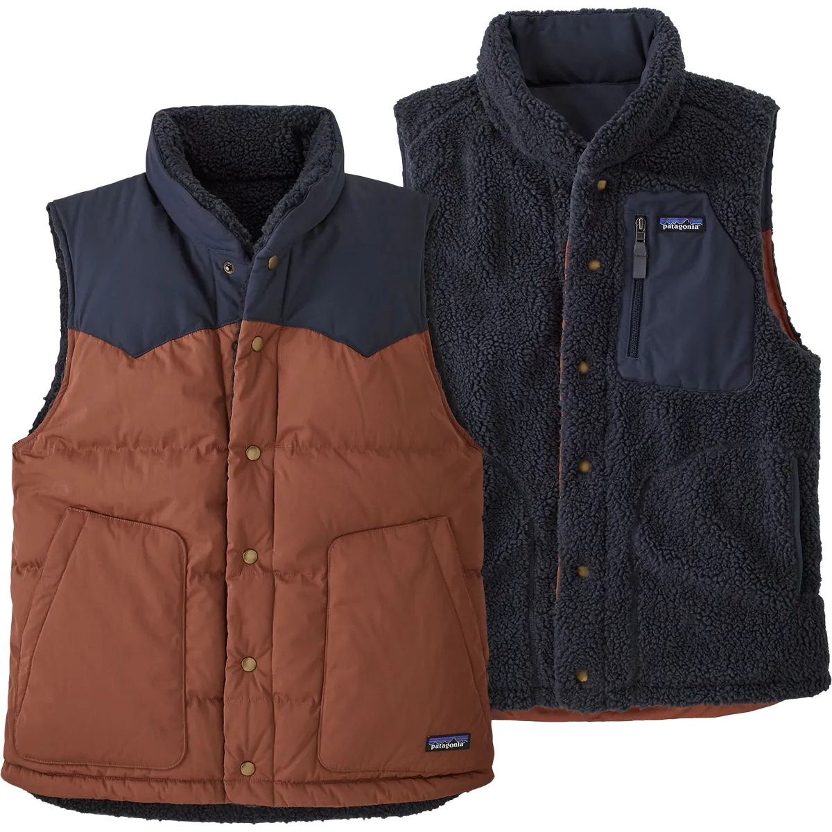 Men's Reversible Bivy Down Vest