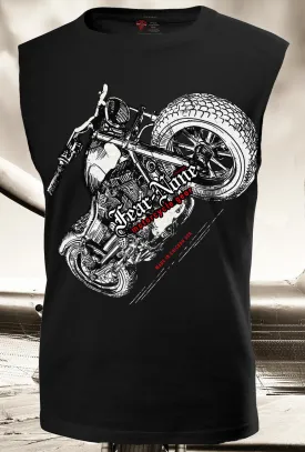 Men's SLEEVELESS Big American Road Rider (Black)