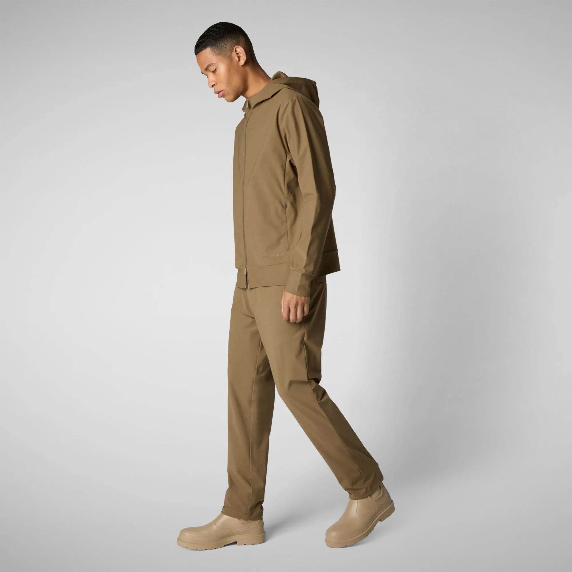 Men's  sweater Luiz in husk green