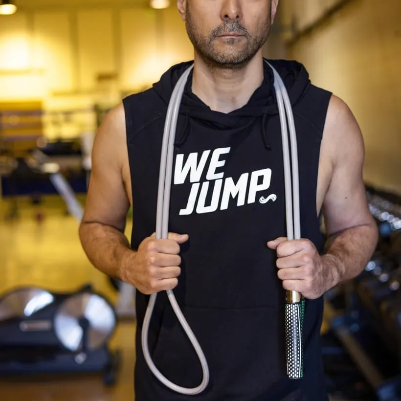 Men's We Jump Sleeveless Hoodie