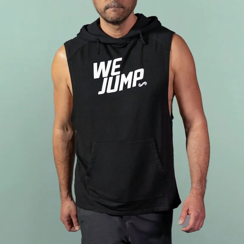 Men's We Jump Sleeveless Hoodie