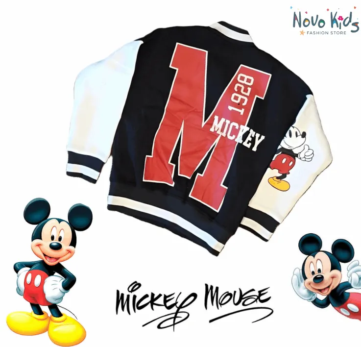 Mickey Mouse Boys High-Quality Cotton Jacket - Kids Boys (1PC)