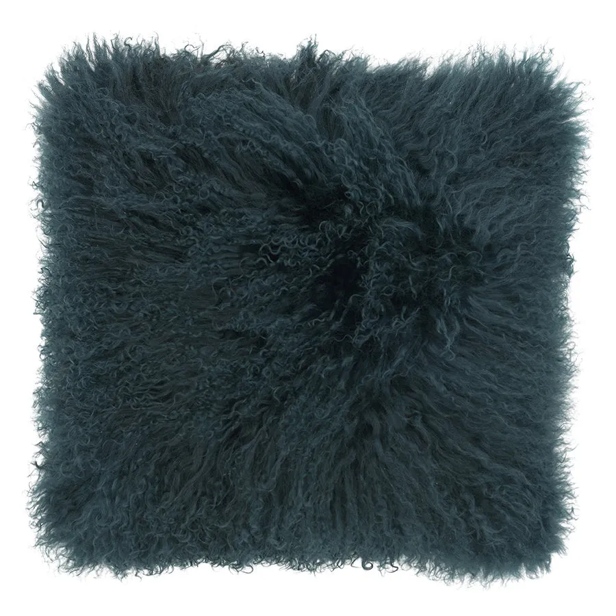 Mongolian Sheepskin Cushion