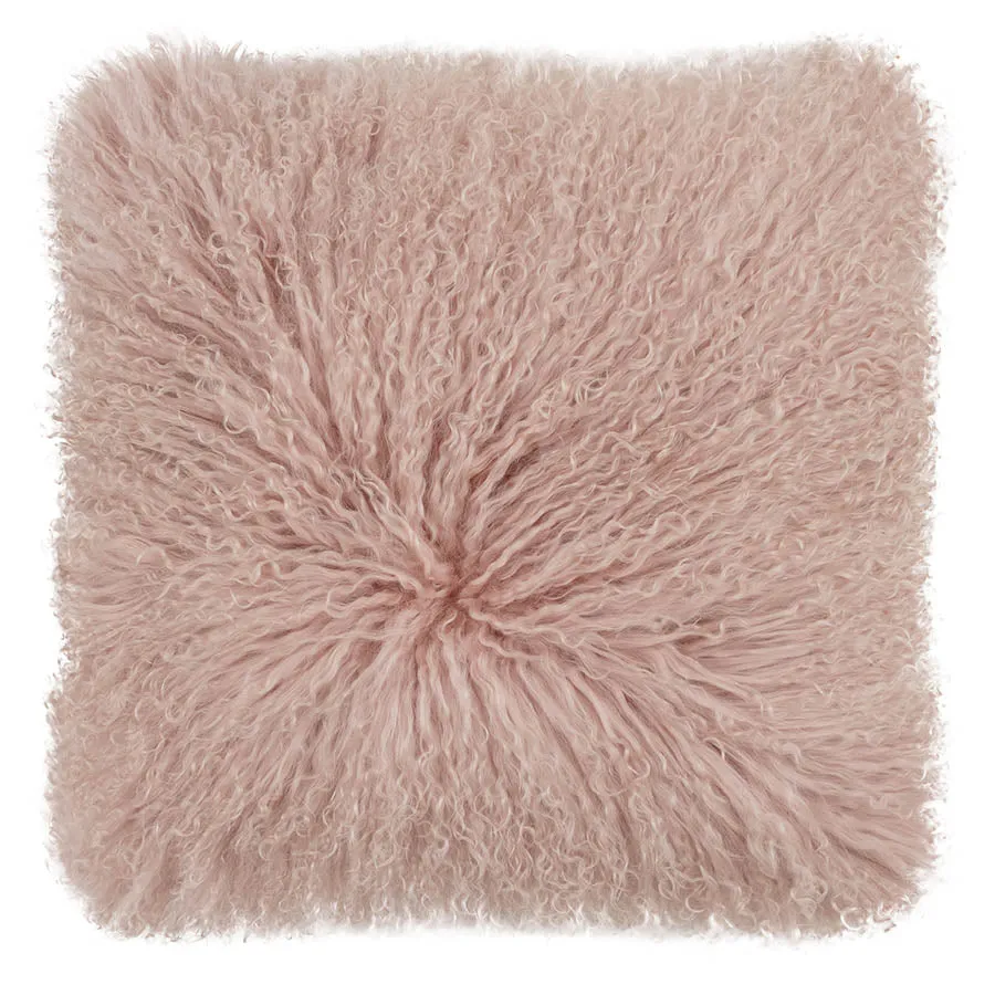 Mongolian Sheepskin Cushion