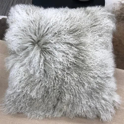 Mongolian Sheepskin Cushion