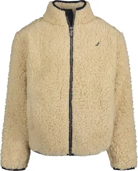 NAUTICA Boys' Full Zip Jacket, Kangaroo Pockets, Made with Lightweight Fleece