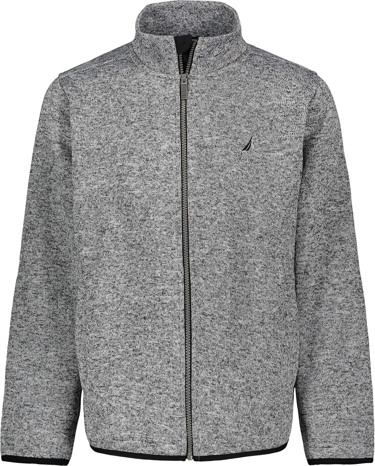 NAUTICA Boys' Full Zip Jacket, Kangaroo Pockets, Made with Lightweight Fleece