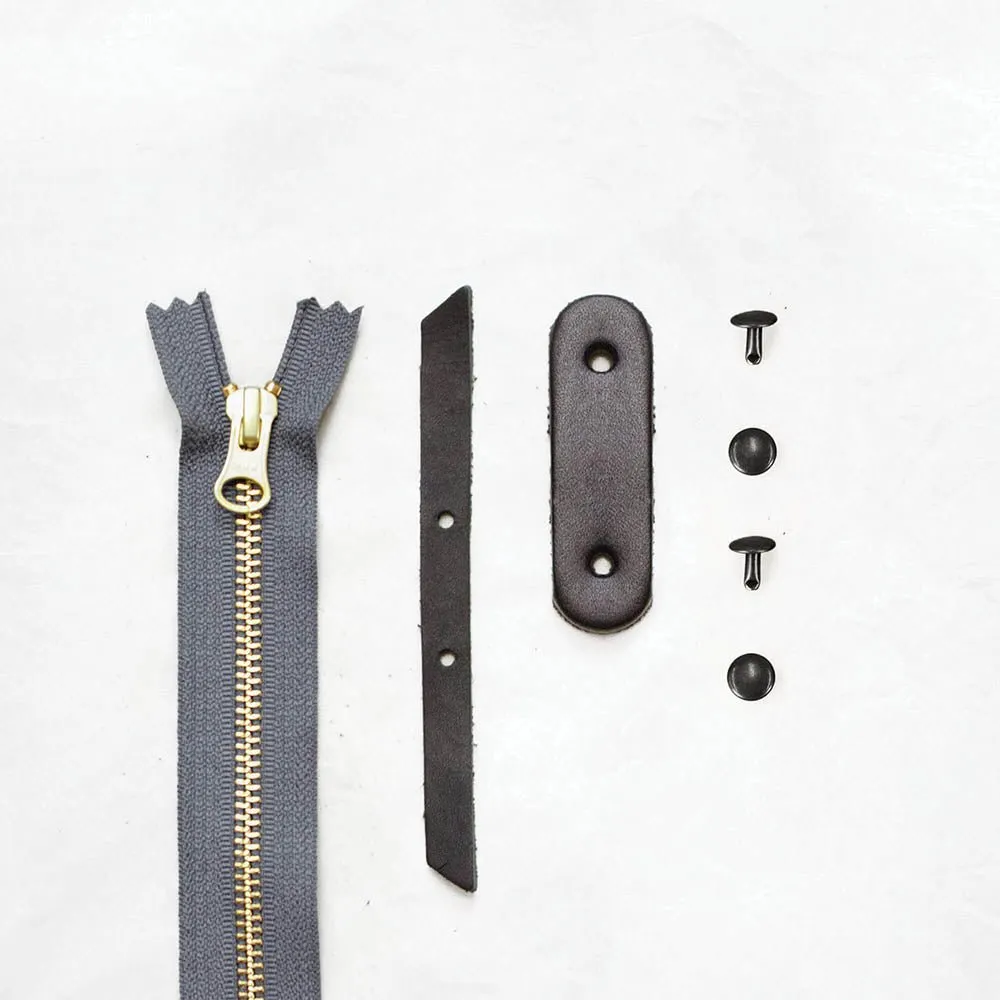 Oberlin - Black Zipper Closure Kit