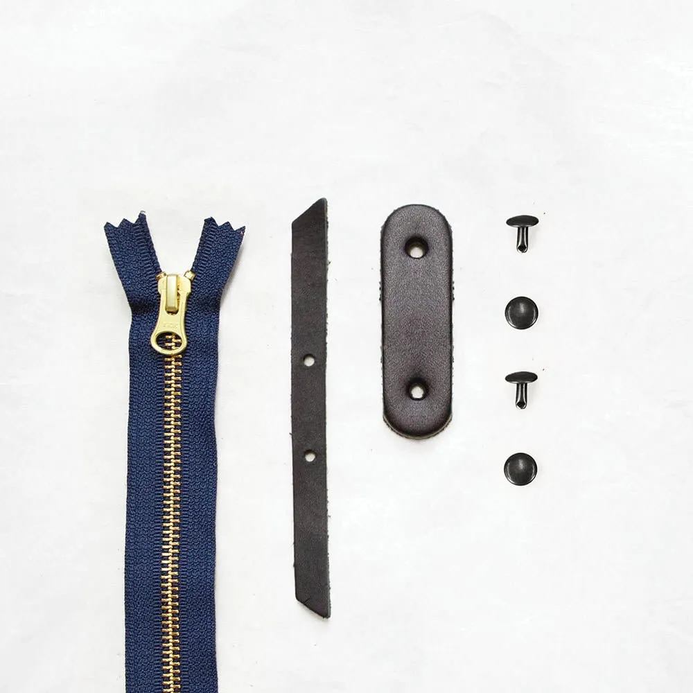 Oberlin - Black Zipper Closure Kit
