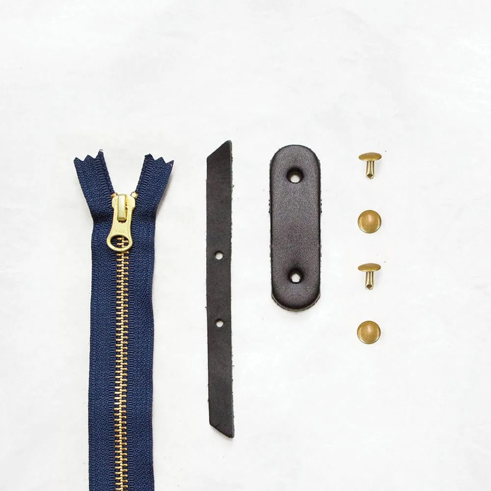 Oberlin - Black Zipper Closure Kit