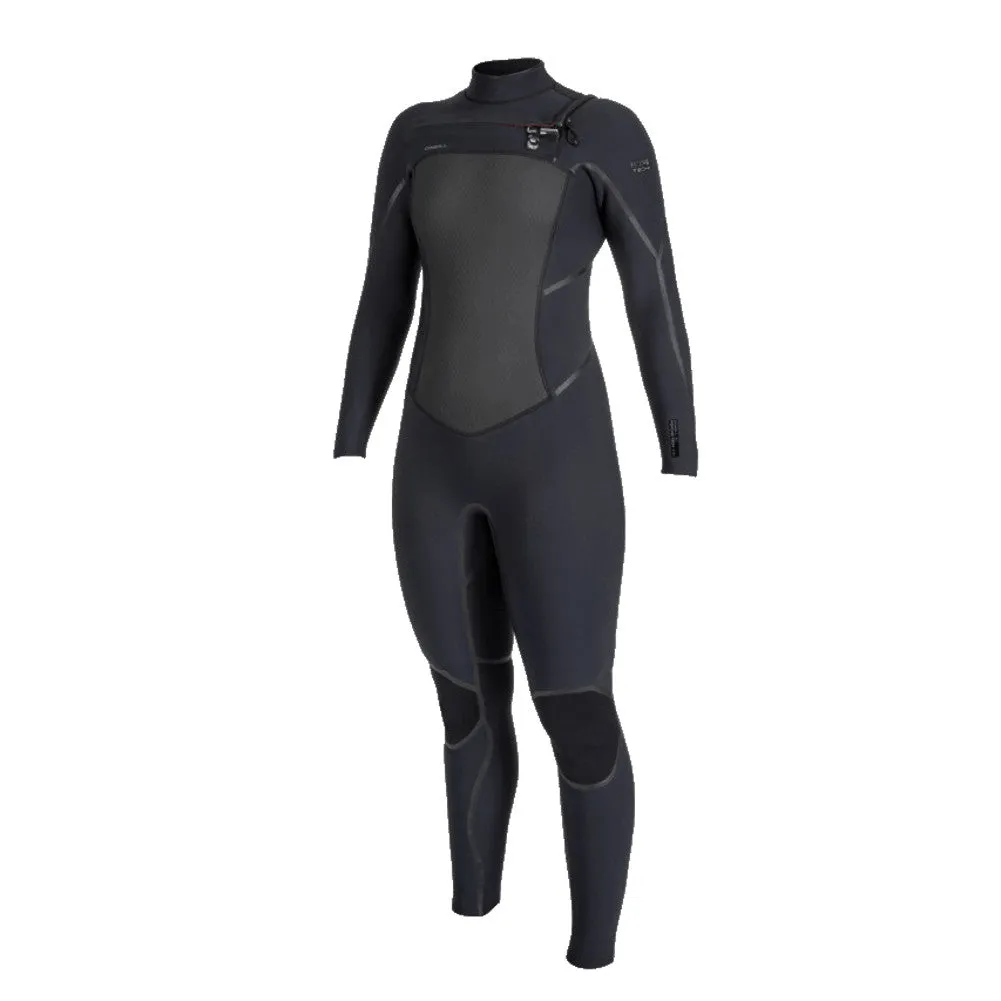 O'Neill 4/3mm Women's Psycho Tech Chest Zip Full Wetsuit