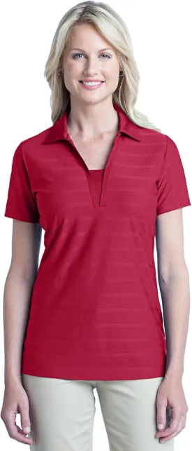 Port Authority Ladies Horizontal Texture Polo. L514