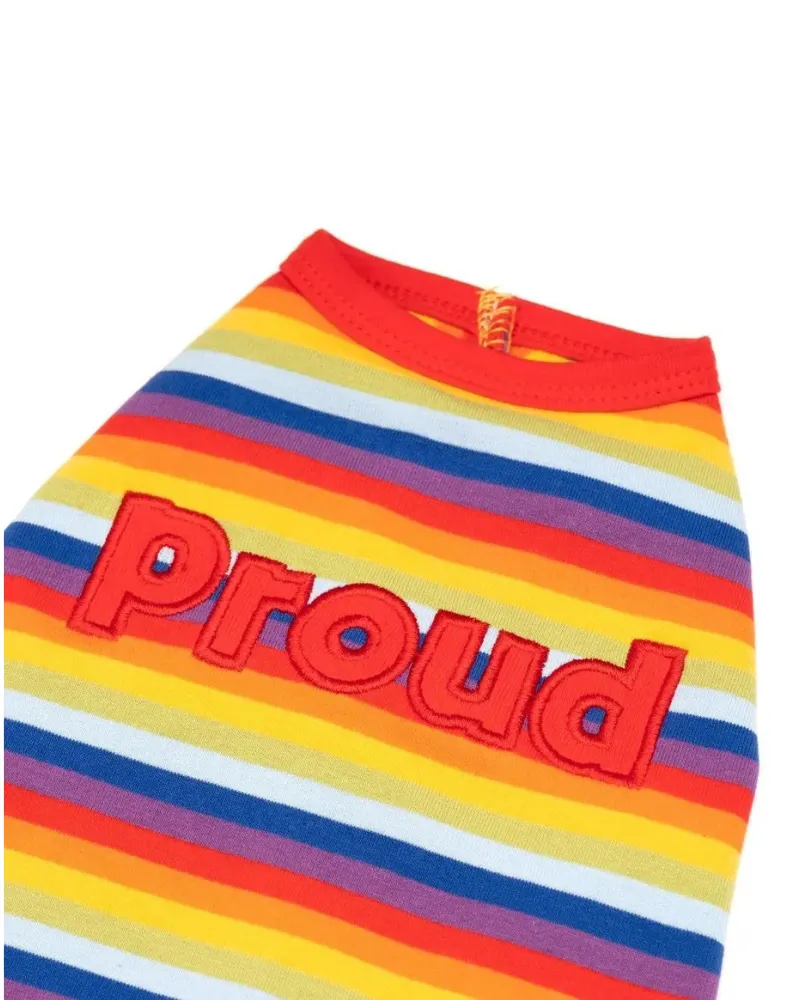 Proud Dog Rainbow Stripe Tank Top (CLEARANCE)