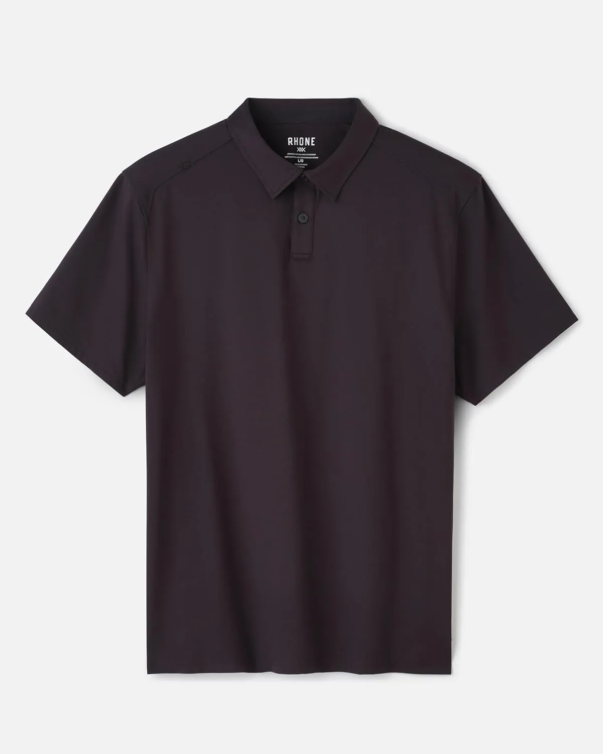 Rhone Commuter Mens Polo Shirts, Iron Free, Moisture Wicking Polo Shirts for Men, FlexKnit Stretch Fabric Mens Golf Shirts