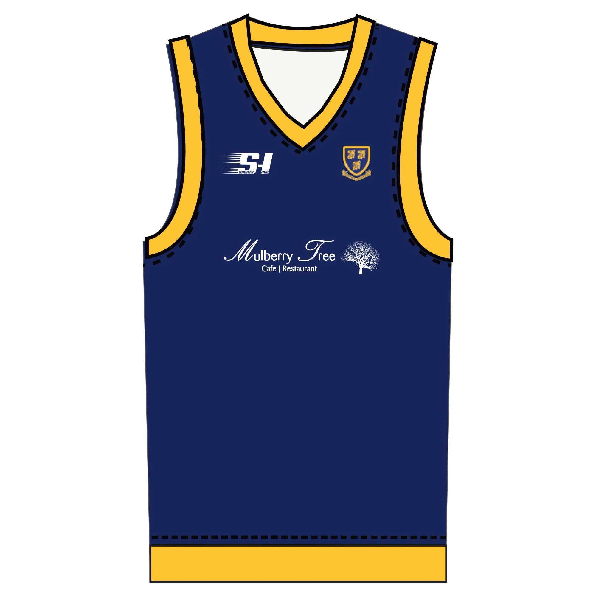 Saintfield Cricket Club Playing Jumper Sleeveless