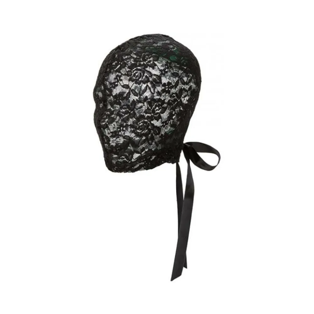 Scandal Corset Lace Hood Black O/S