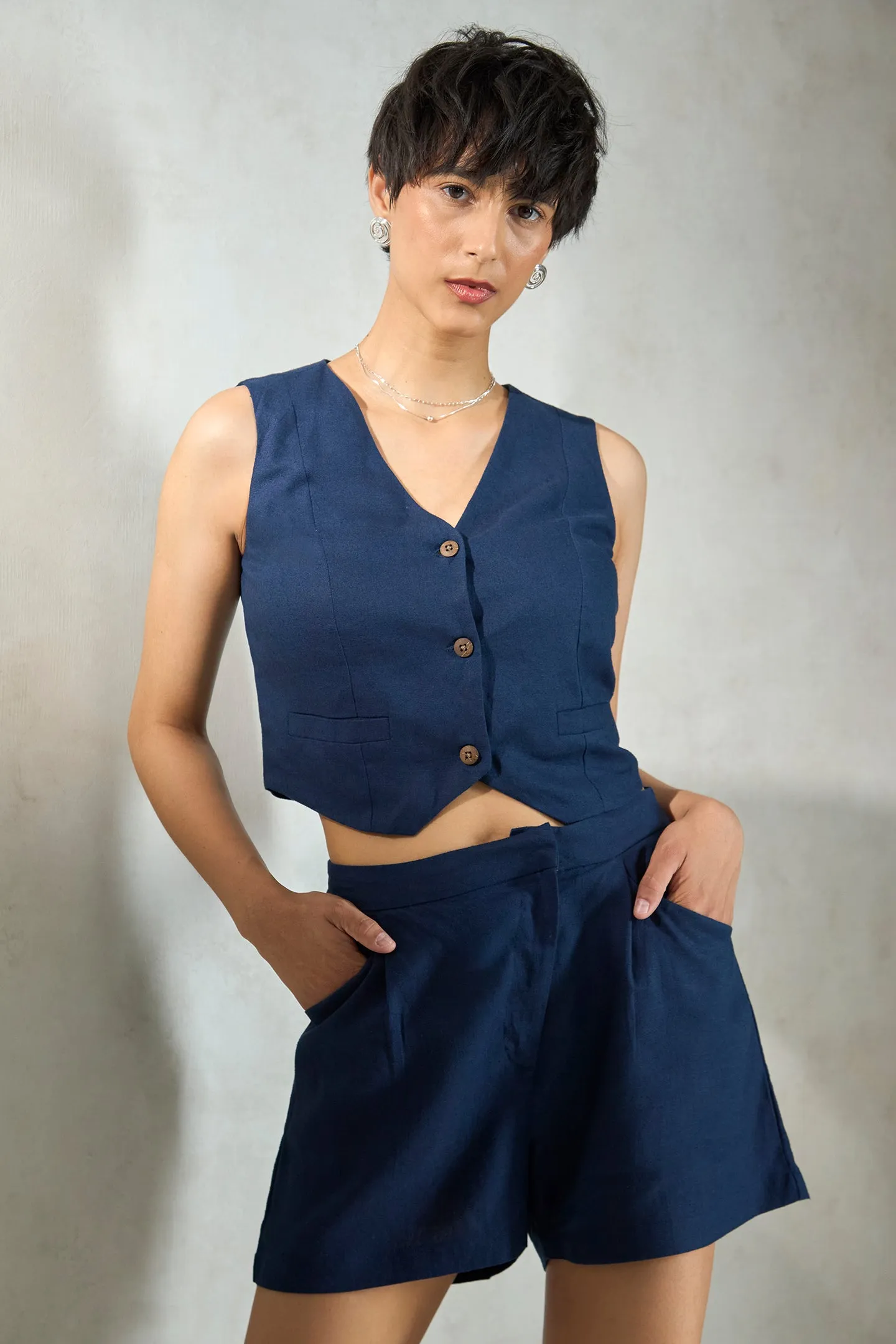 Shifa Vest|Sleek Vest Top
