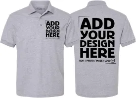 shop4ever Personalized Custom Design Your Own Polo Shirt