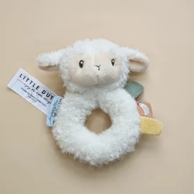 Soft & Sensory Baby Rattle - Little Farm Sheep