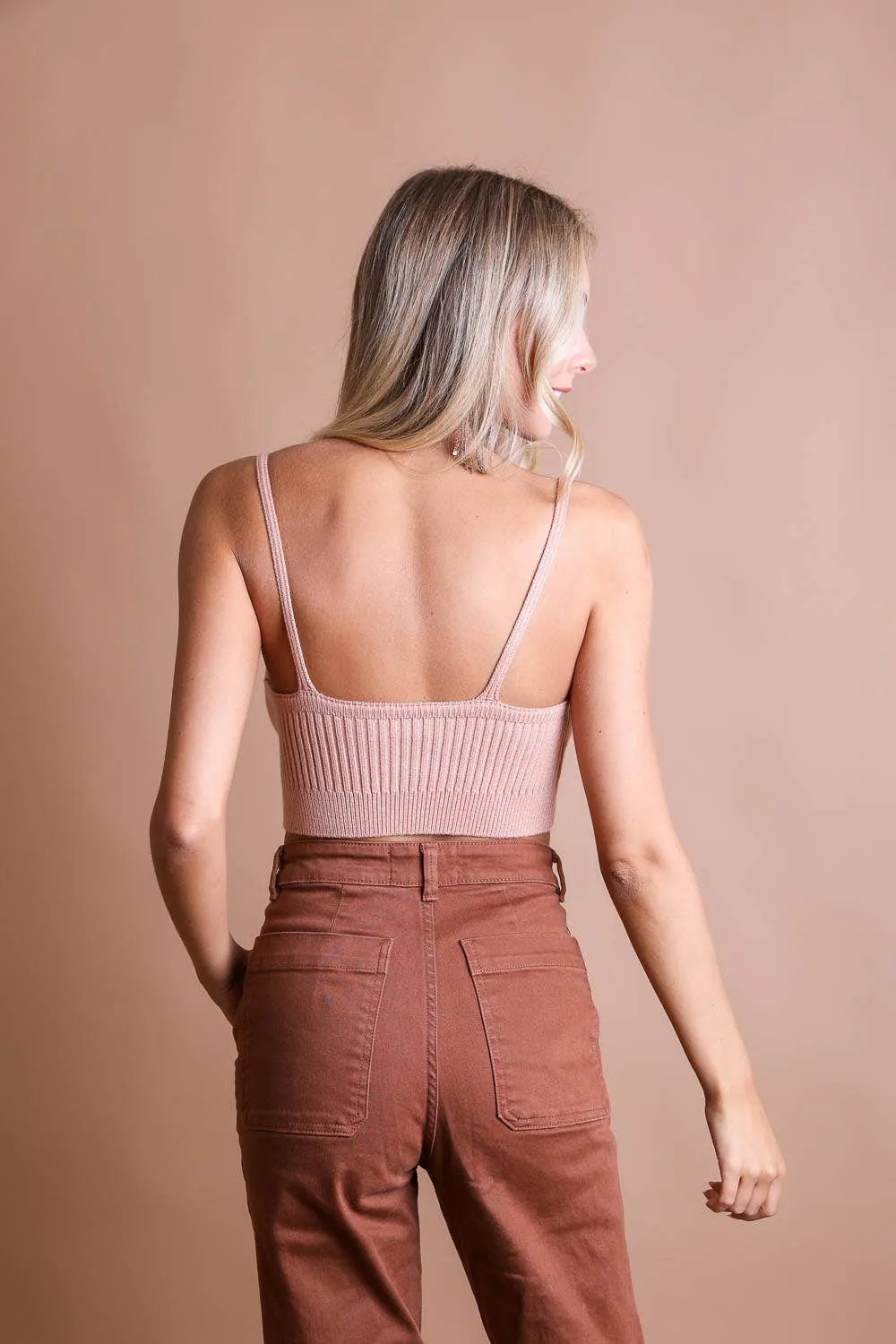 Soft Knit Lounge Brami Top