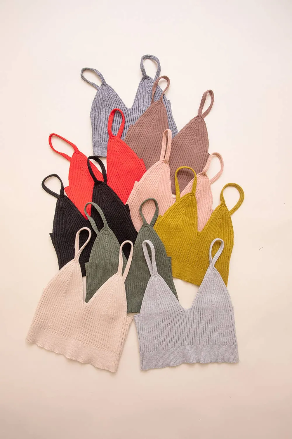 Soft Knit Lounge Brami Top