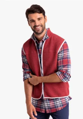 Southern Tide Men's Ridgepoint Heather Reversible Vest