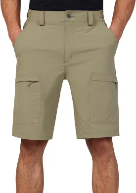 Tactical Cargo Shorts for Men Quick-Dry Lightweight Work Shorts with 7 Pockets,Durable Hiking Outdoor Short
