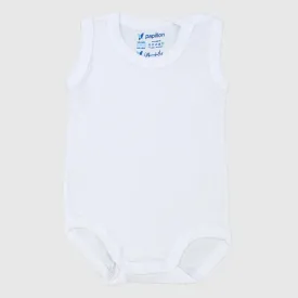 White Sleeveless Bodysuit