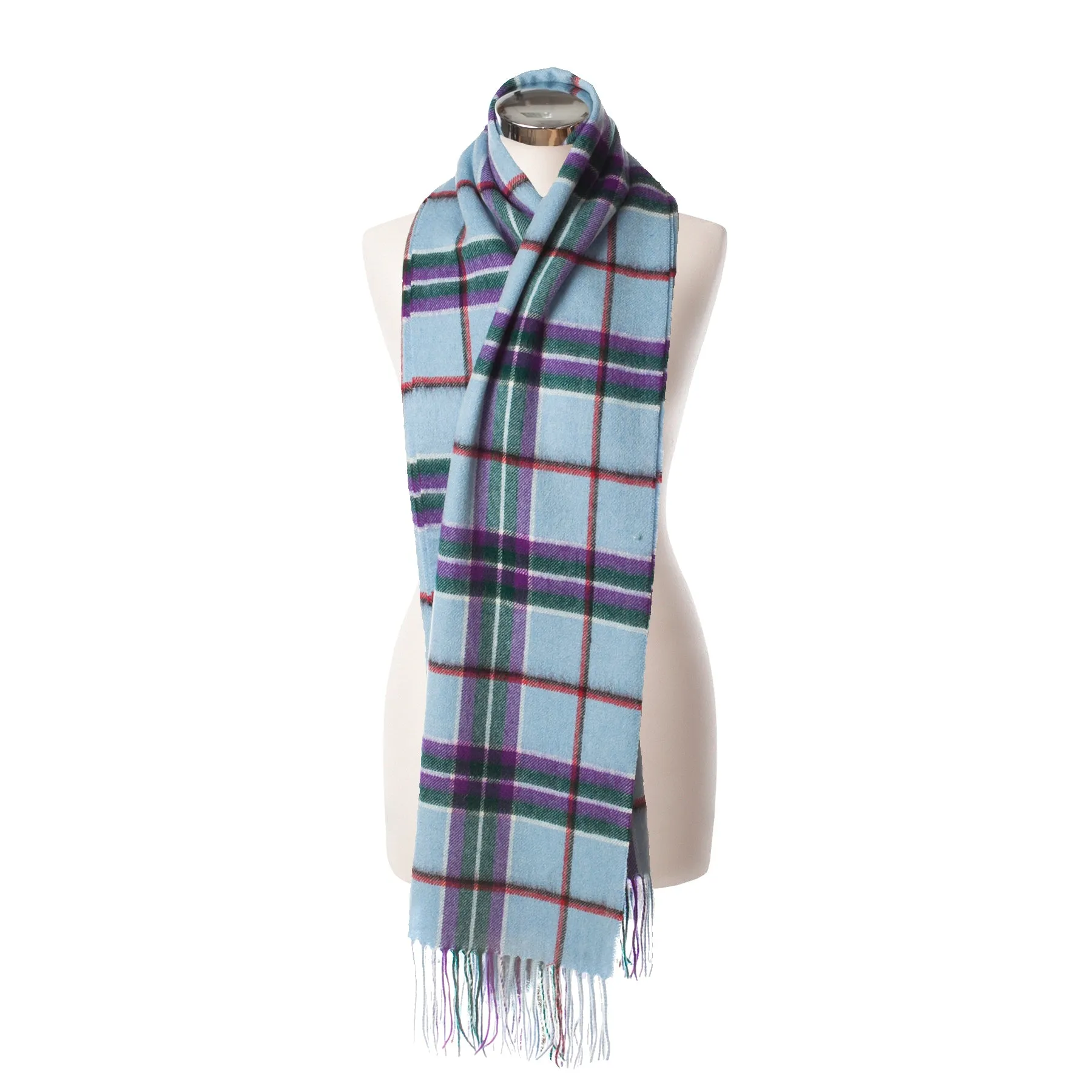 World Peace Tartan Lambswool Stole