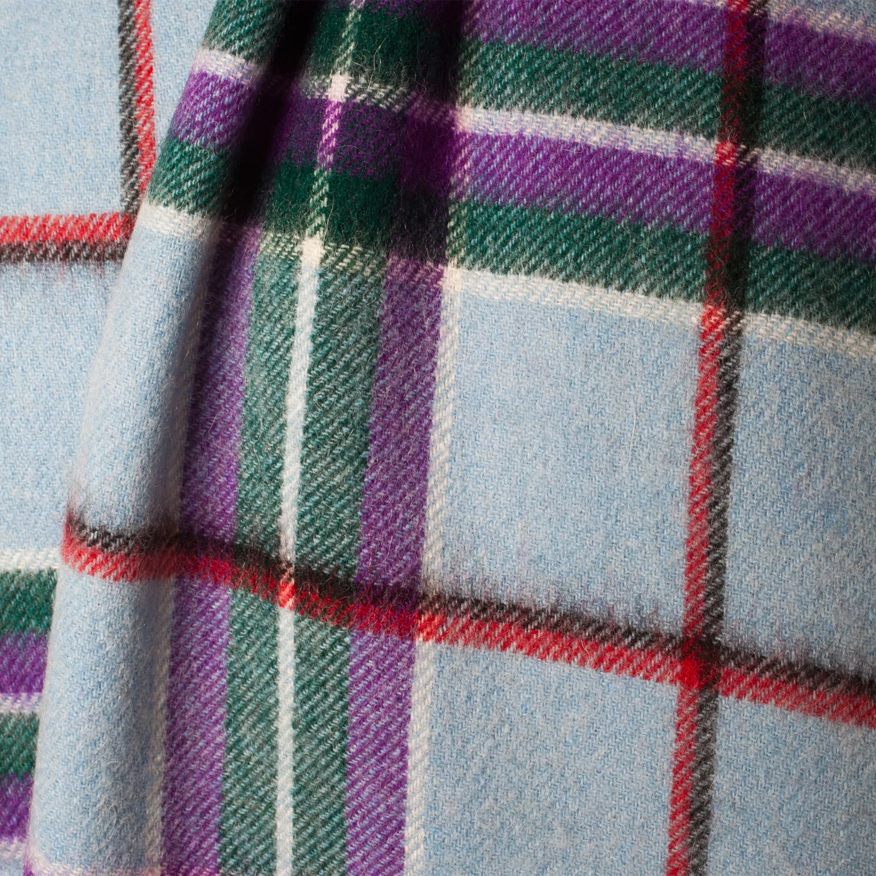 World Peace Tartan Lambswool Stole