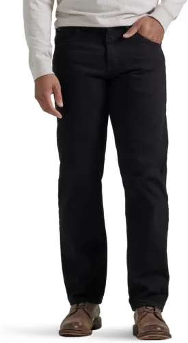 Wrangler Authentics Men's Classic 5-Pocket Relaxed Fit Cotton Jean
