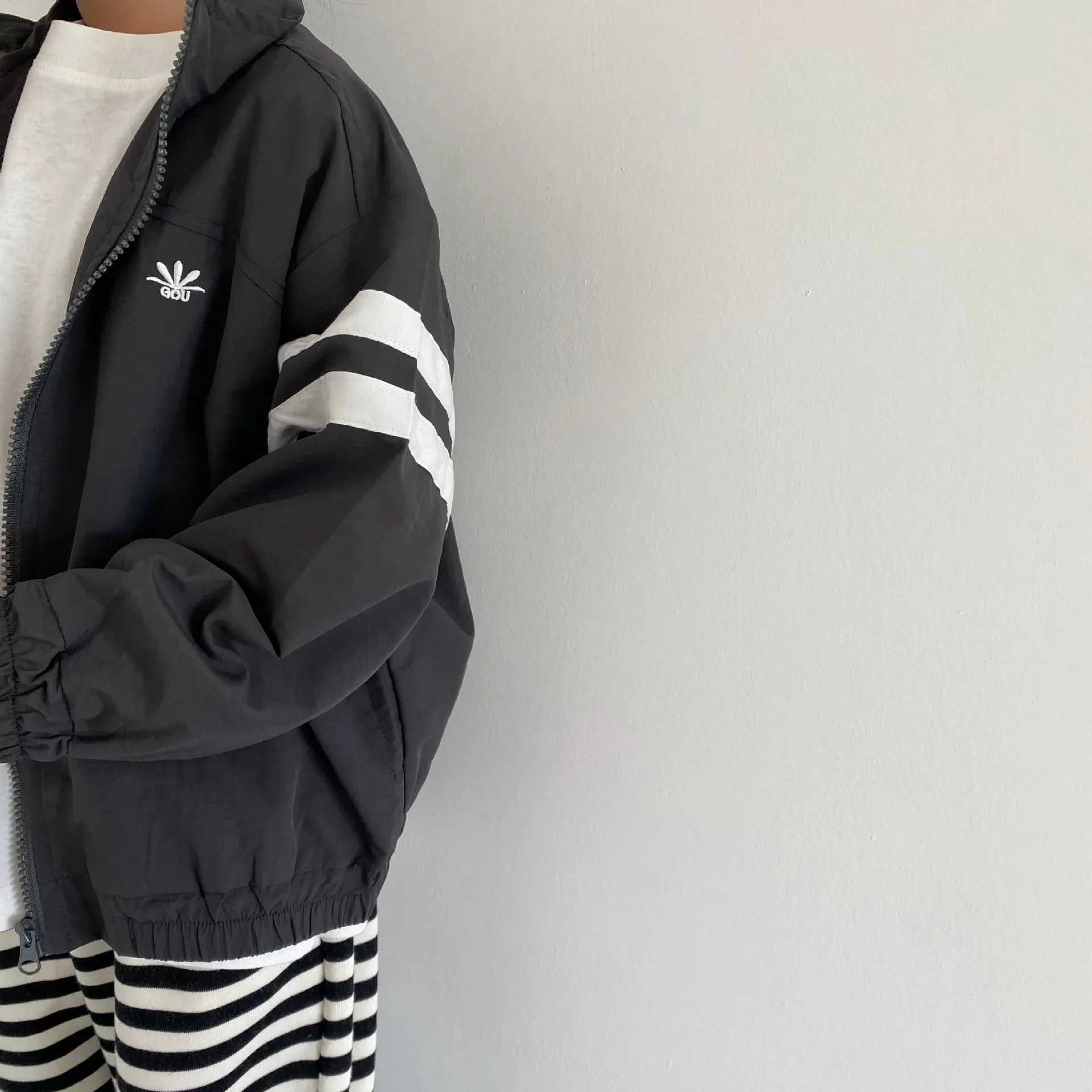 Zip-Up Track Jacket