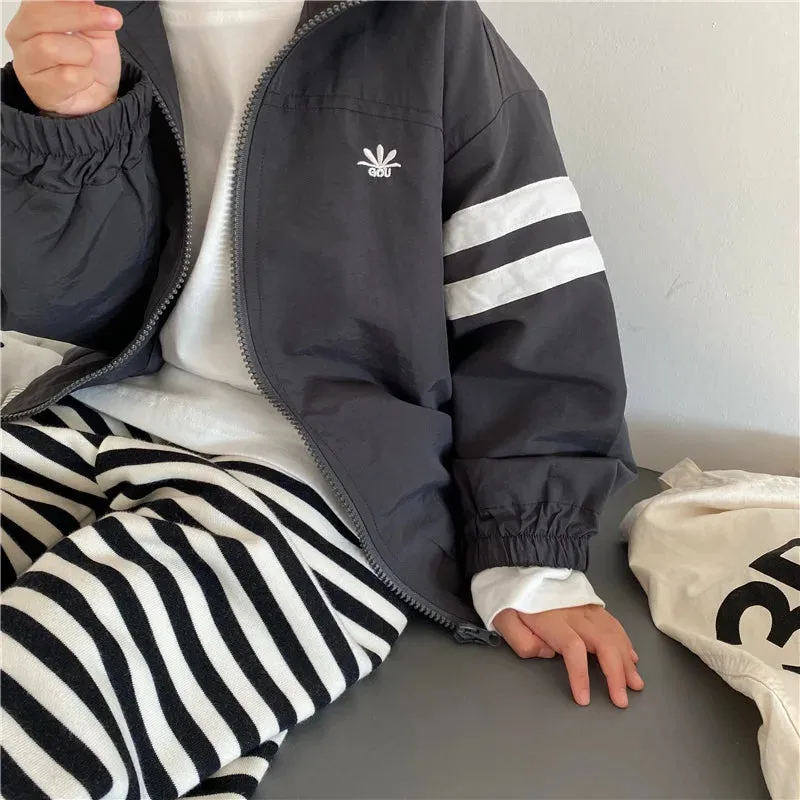 Zip-Up Track Jacket