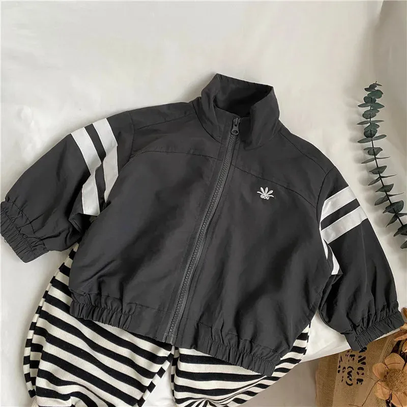 Zip-Up Track Jacket